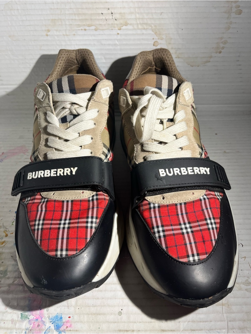 Burberry Ramsey Check Sneakers
